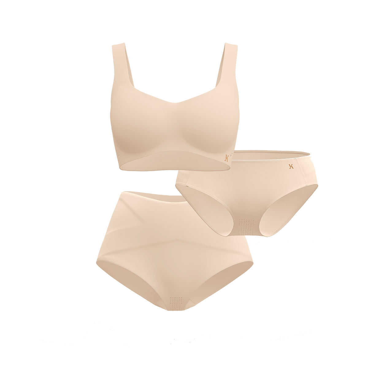 Ultrasoft Bralette=HAZELNUT