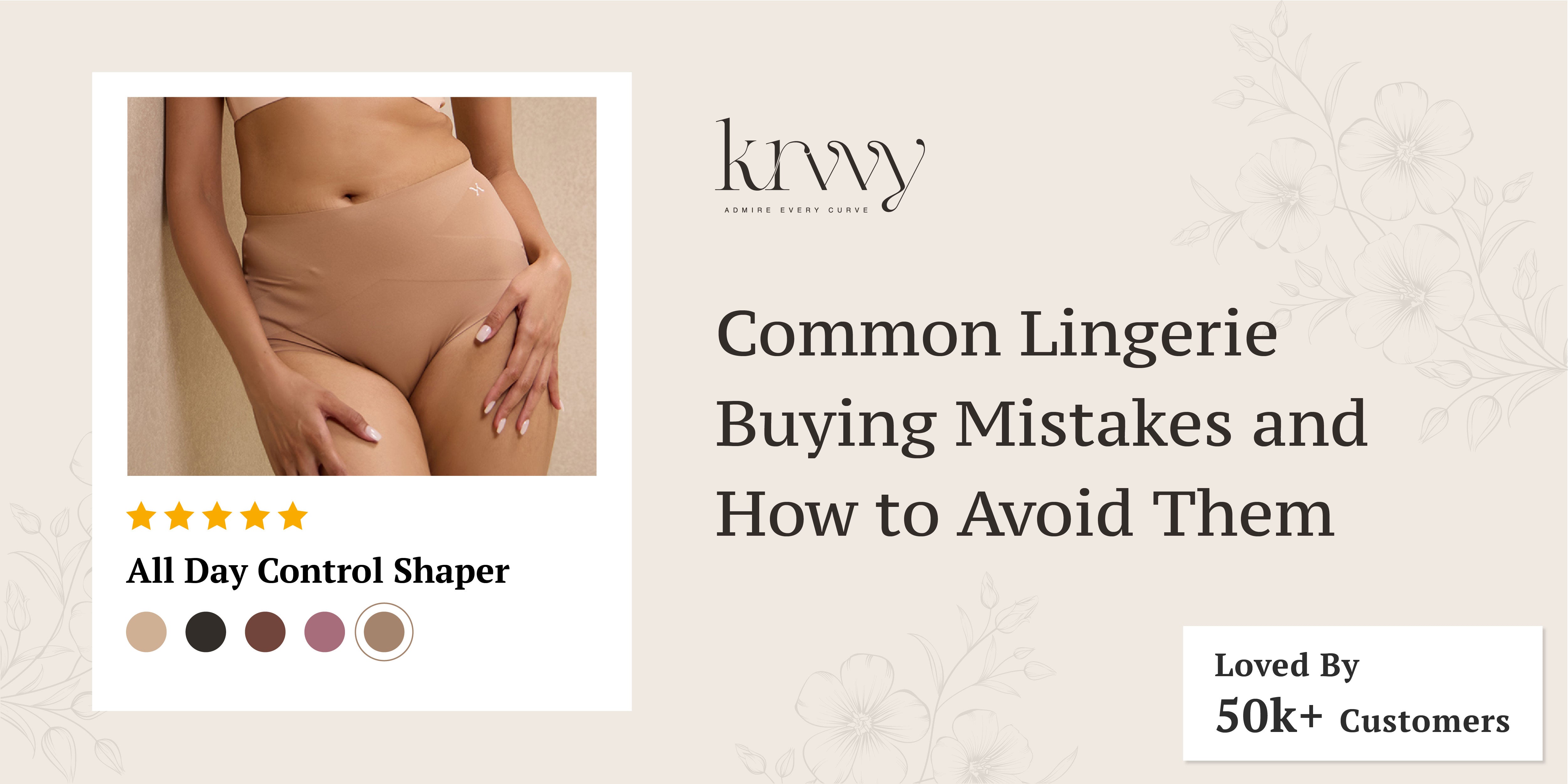 Common Lingerie Buying Mistakes and How to Avoid Them