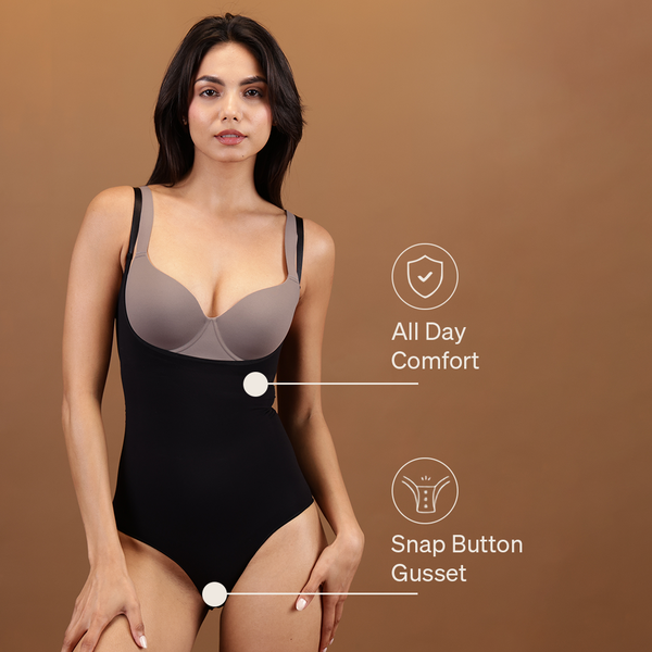UltraFit Open-Bust Bodysuit