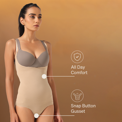 UltraFit Open-Bust Bodysuit
