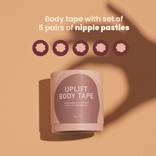 UpLift Body Tape (Free 5 pairs of Nipple Pasties)
