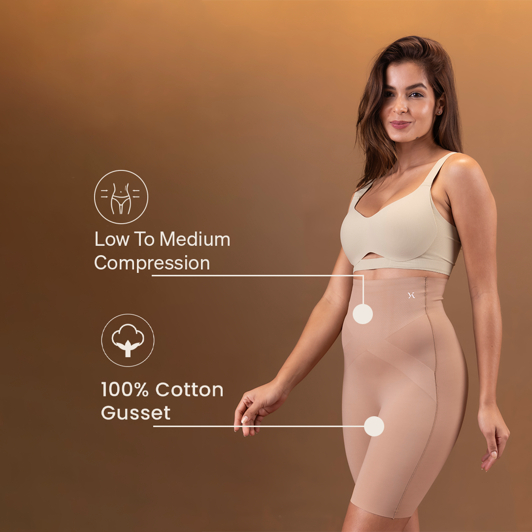 SculptFit Mid-Thigh Shaper Shorts