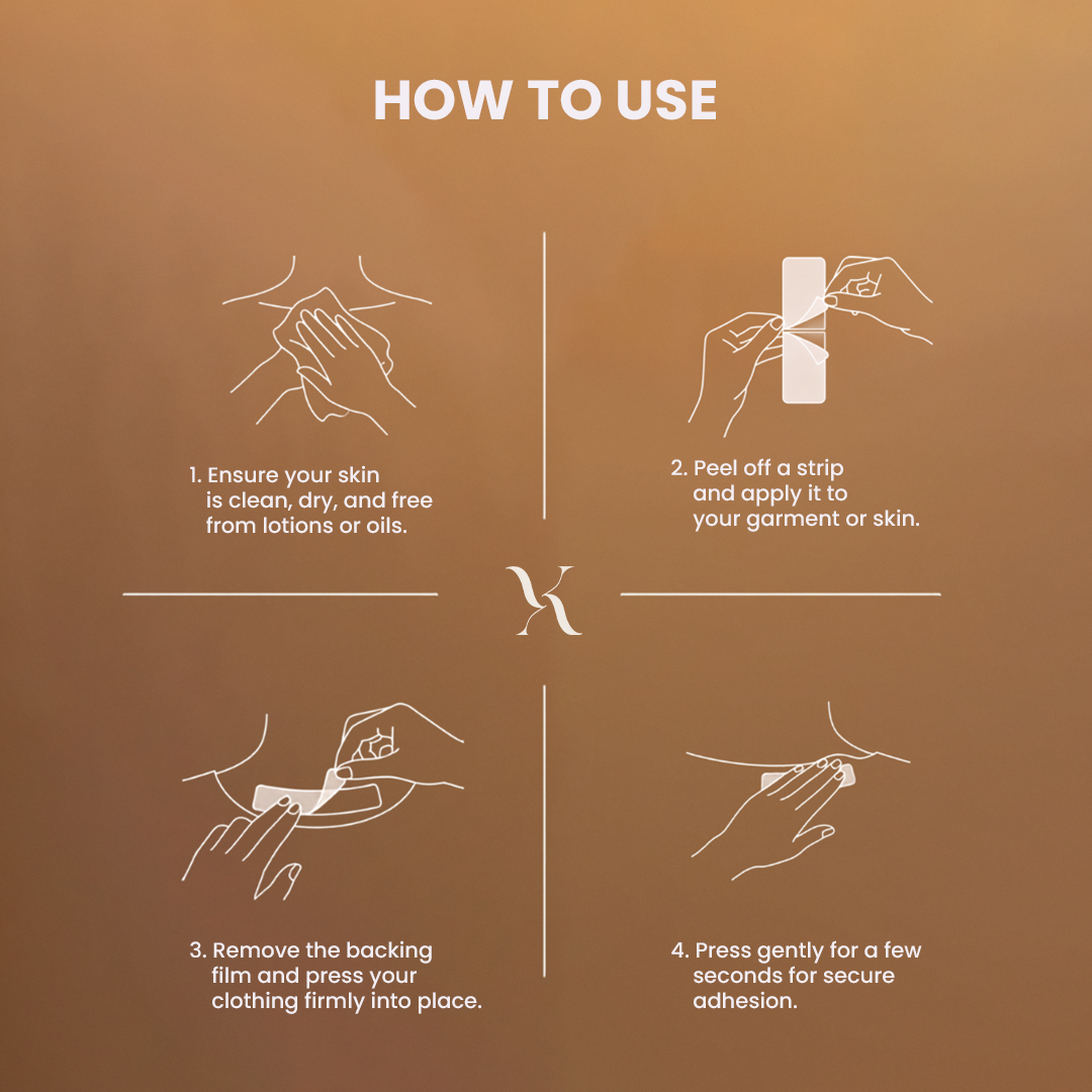 How to use the fashion tape