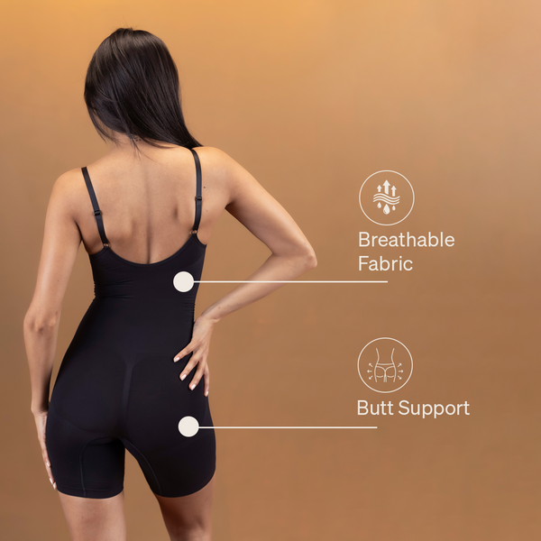 Sculpting Mid-Thigh Bodysuit