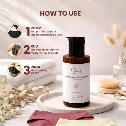 Ugees x Krvvy: Undergarment wash (100ml)